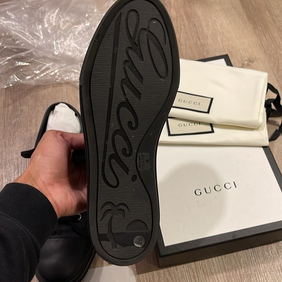 Gucci GG Black Canvas Miro Soft - Picture 7 of 10
